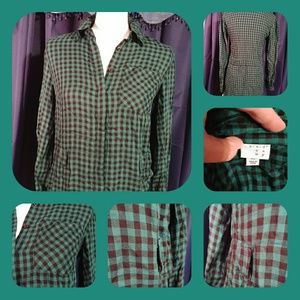 Women's Gingham Shirt Dress 👗